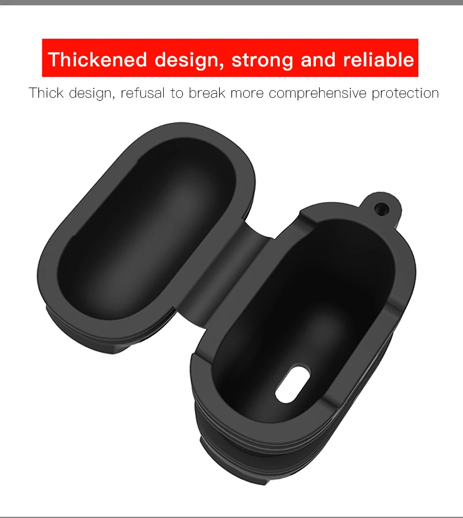 !ACCEZZ For AirPod Earphone Case Protective Skin Cover Bag 2 in 1 Set For Apple Airpods Bluetooth Wireless Headphone Charger Box (7)