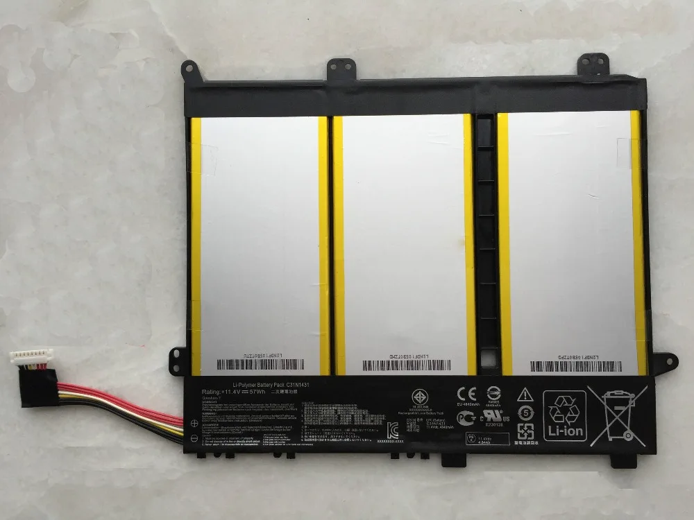 57Wh новости Аккумулятор для ноутбука ASUS Eee Book E серии E403SA серии C31N1431