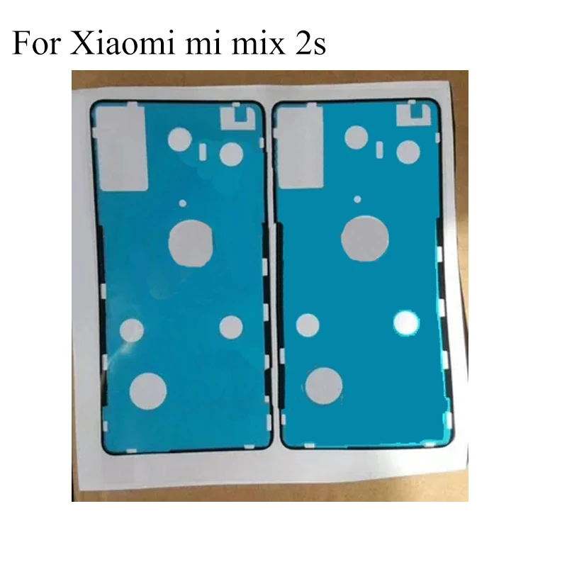 2 шт. для xiaomi mi x 2s Задняя Батарейная дверная рамка 3 м клейкая Двухсторонняя клейкая лента для xiaomi mi Mix 2s 5,99 дюйма