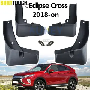Neue vordere hintere schwarze Autokotflügel für Mitsubishi Eclipse Cross  2018 ~ 2022 Zubehör Kotflügel Schmutzfänger Guard Splash