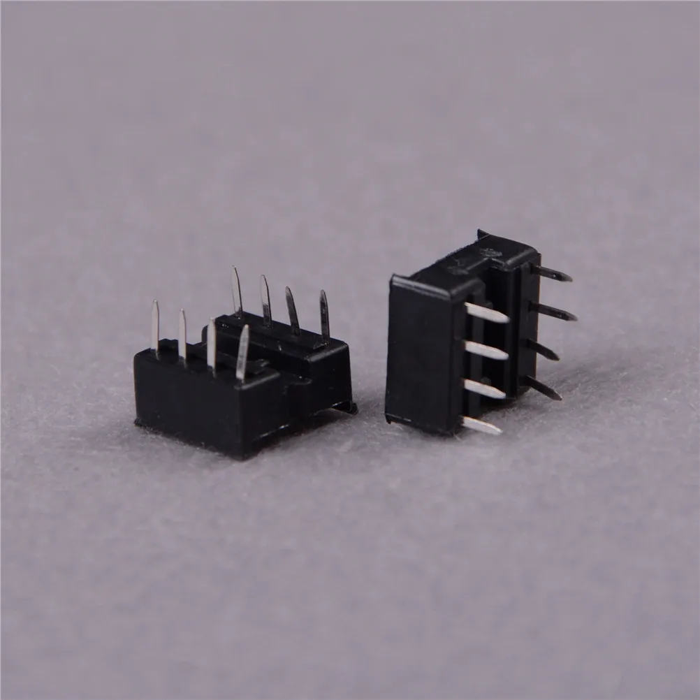 100 шт./лот Тип 8 PIN IC Разъем круглое отверстие 8 контактов 2,54 мм DIP DIP8 ИС адаптер припоя