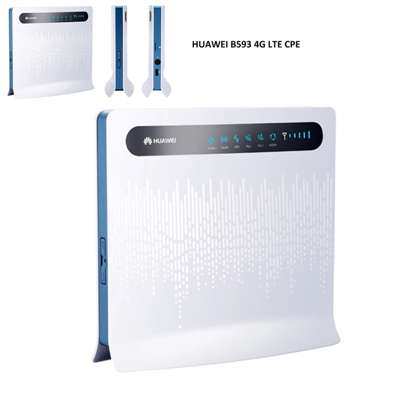 Разблокированный роутер Huawei 150 м 4G Lte Mifi CPE Dongel wi-fi B593 pk b880 b890 b1 | Компьютеры и офис