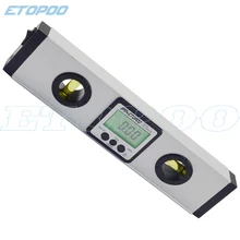 IP54 Водонепроницаемый 225 мм лазерный транспортир цифровой уровень лазерный спиртовой лазерный уровень 360 градусов Цифровой Инклинометр спиртовой уровень