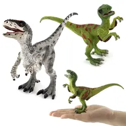 Динозавр игрушечные лошадки динозавр Юрского периода игрушечные лошадки для детей ПВХ Dinosaurios де Juguete модель Raptor Athlon модель детей