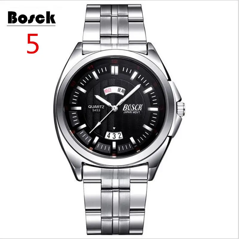 

2019 watch men's automatic mechanical watch ultra-thin waterproof leather belt stainless steel imported men's watch