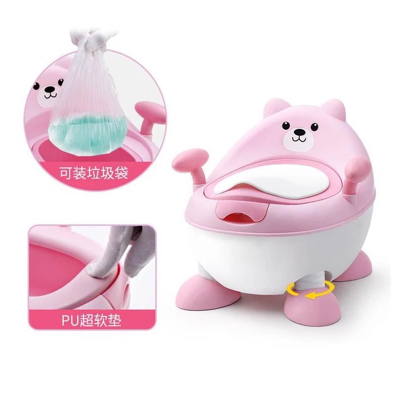 Многофункциональный горшок для Bear Baby Potty тренировочный девочки мальчика