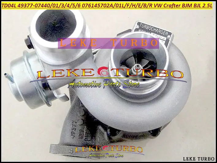 TD04L 49377-07440 49377-07401 076145702A 076145701L Turbo Turbocharger For VW Crafter 2006- BJM BJL R5 2.5L TDI LT3 Euro4 2.5L (2)
