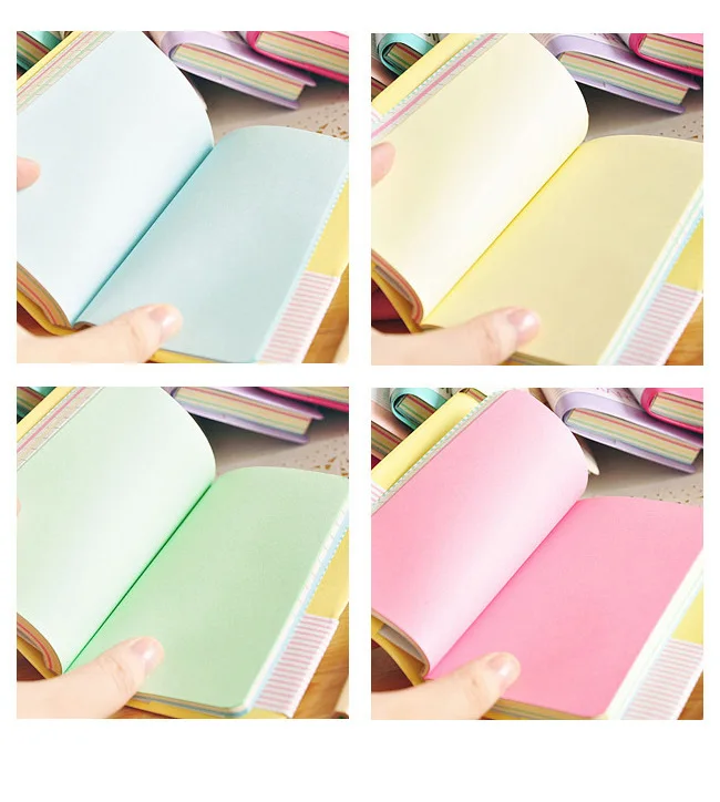 Бумажные цветные мини-планировщики с улыбкой, Kawaii, дневник, записная книжка, портативная книга с памятью, офисные и школьные принадлежности, рекламный подарок