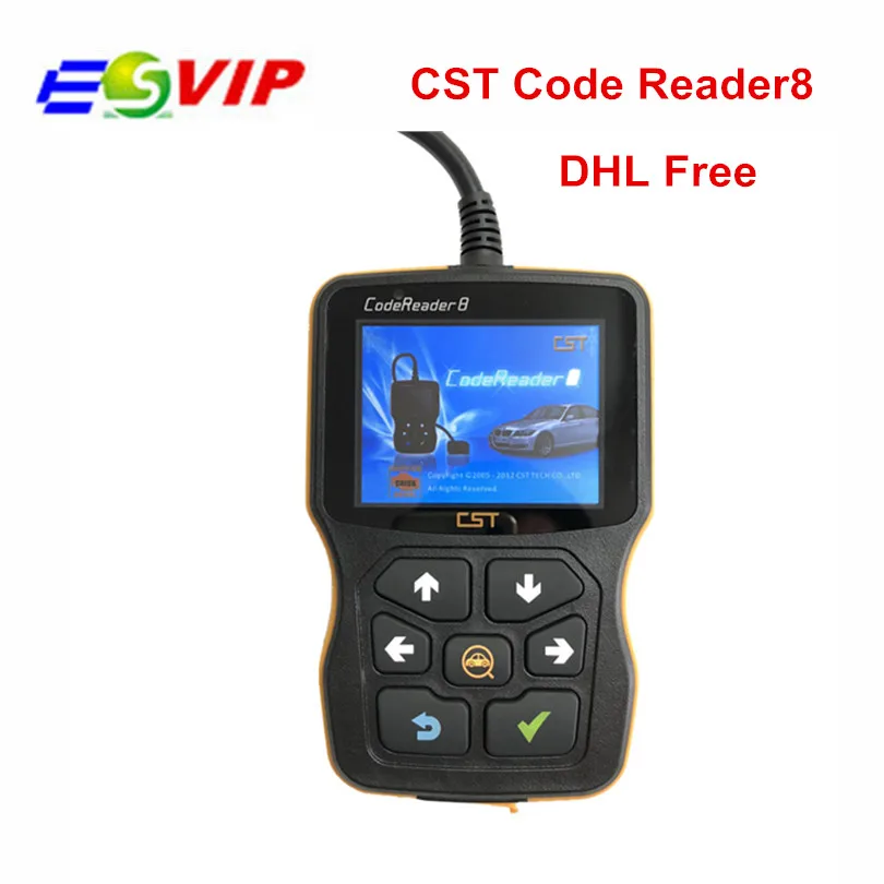 DHL Free CST Code Reader 8,Code reader VIII Portable universal auto