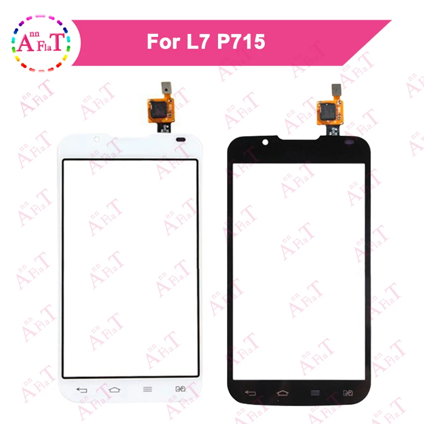 4," для LG Optimus L7 II 2 Dual P715 P716 Сенсорный экран планшета Сенсор внешний Стекло объектив Панель 3 м клей
