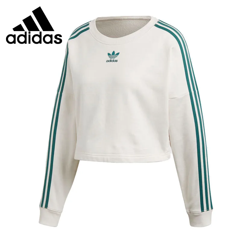 

Original New Arrival 2018 Adidas Originals CROPPED SWEATER Women's Pullover Jerseys Sportswear