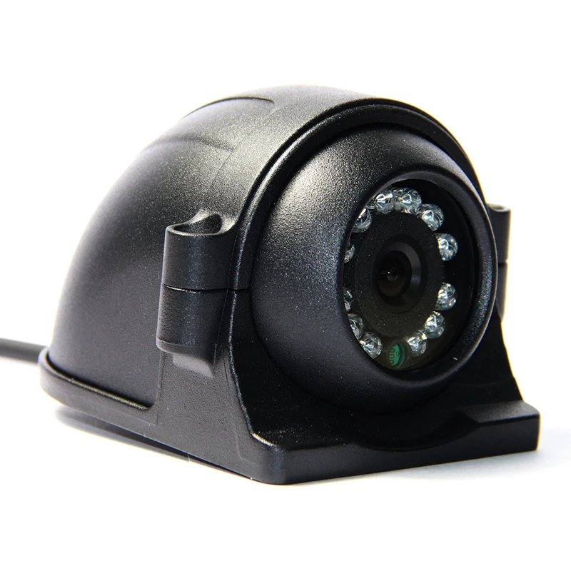 Free Shipping 12 24V 4 Pin Metal IR Night Vision IP67 Car Rear / Side