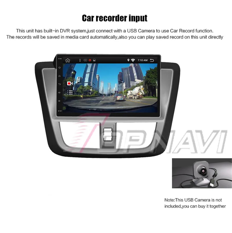 car gps navigation android For Toyota Vios 2017