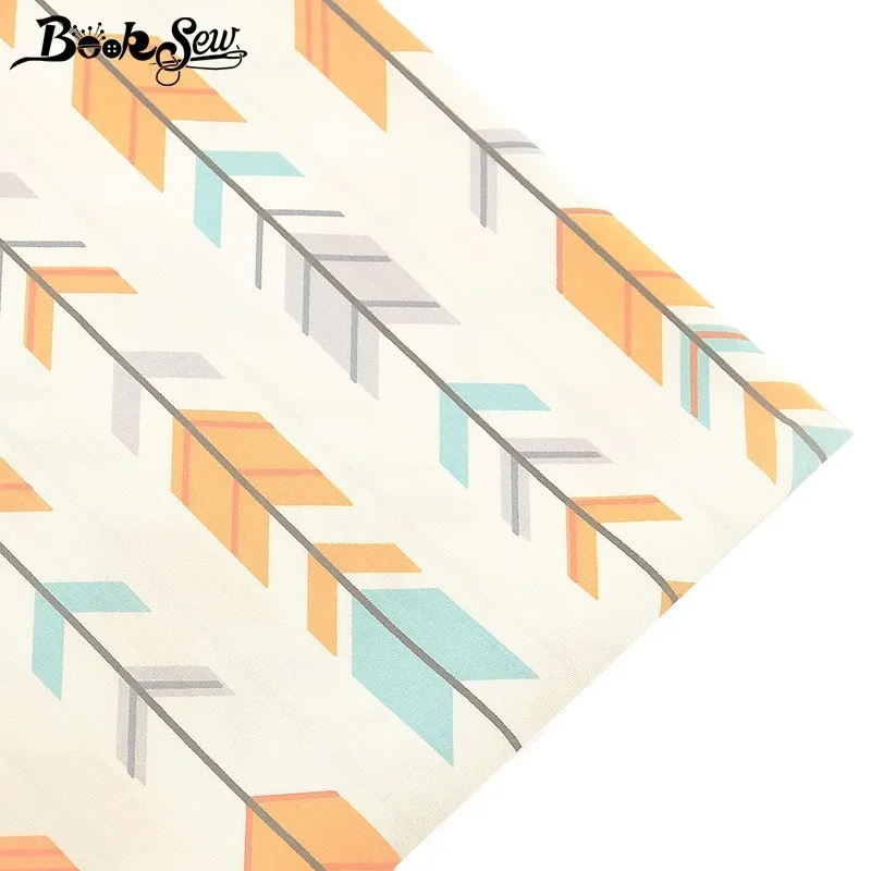 Booksew 100% хлопок Twill Ткань метров Telas Por Metro Home Tissu Сделай Сам Одеяла Детские простыни