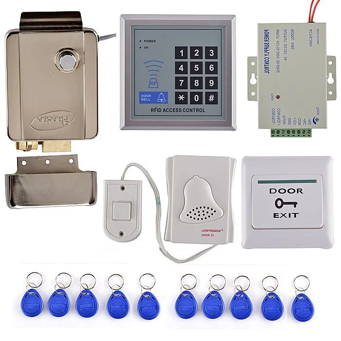 Access Controller 125KHz Rfid Keypad Access Control System Kit