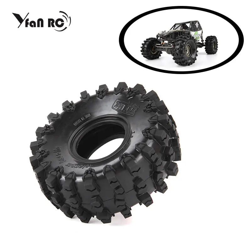 

4PCS D1RC Super Grip Two-stage Sponge RC CRAWLER CAR 2.2 Inch RC Thick Wheel Tires FOR 1:8 SCALE Axial 90018 90048 90045 90031
