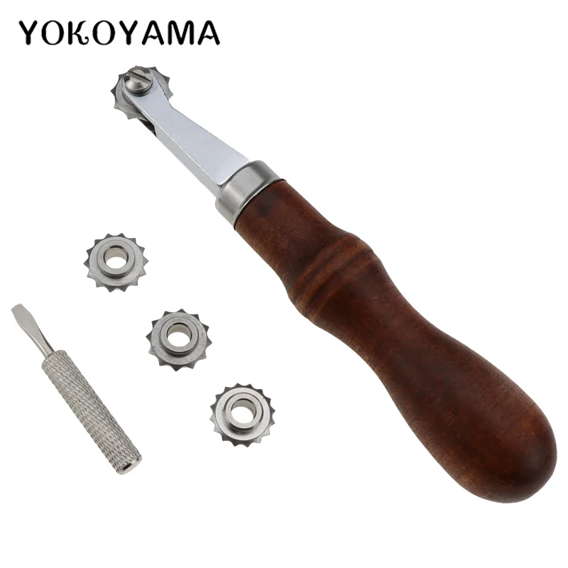 

YOKOYAMA Round Wheel Tool Rotary Cutter DIY Cloth Paper Leather Sewing Quilting Fabric Cutting Craft Cut Leather Tool Supplies