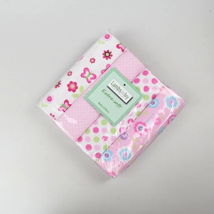 Baby Blanket Cobertor Bedding Set Newborn Sheets Flannel Receiving Blankets 4 Count cotton muslin blanket cotton blanket swaddle blanket cotton swaddle cotton gauze blanket plush blanket fleece blanket cotton knit blanket coral velvet blanket custom blanket