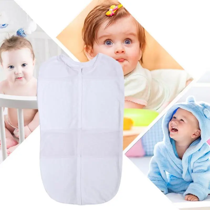 Спальные мешки для новорожденных, пеленальный конверт на молнии для новорожденных, хлопковое детское одеяло для 0-12 месяцев, Пеленальное Одеяло для сна