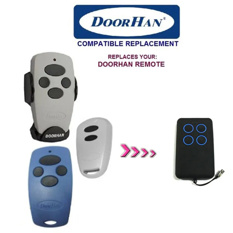 

Clone your Doorhan remote Universal remote to suit DOORHAN transmitter