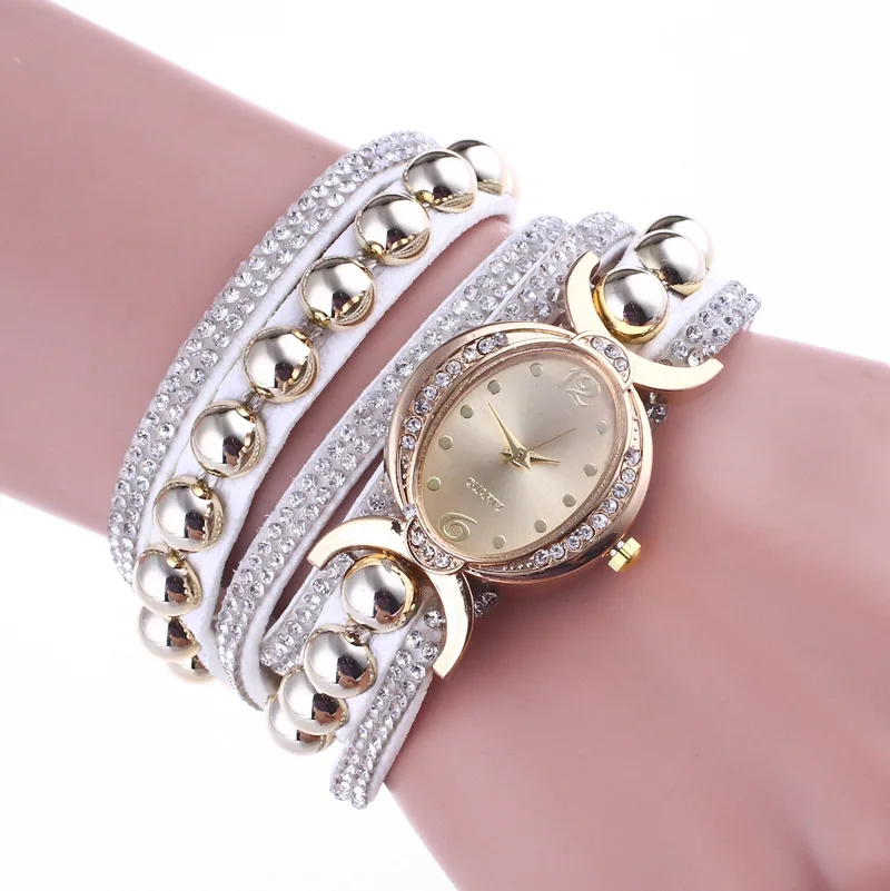 

Fashion Gold Punk Watch Women Casual Leather Jewelry Bracelet Wrist Watches For Women Antique Quartz Watch Ladies Clock Gifts