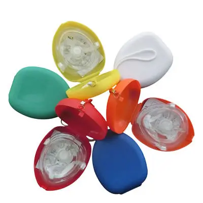 

1 packs CPR Pouch Masks First Aid Traning Bigger CPR Face Shield One Way Valve