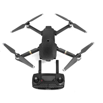 

1 set Black Waterproof Carbon Decal Sticker Skin Wrap Skin for DJI Mavic Pro Drone