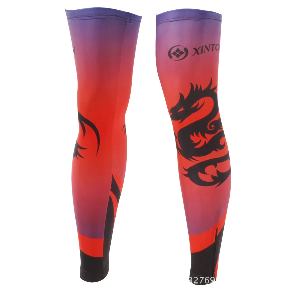 XINTOWN No-Slip Cycling Leg Warmer Bike Bicycle Guards Knee Warm Sleeves Covers Windproof Size S-XXXL 14 COLORS