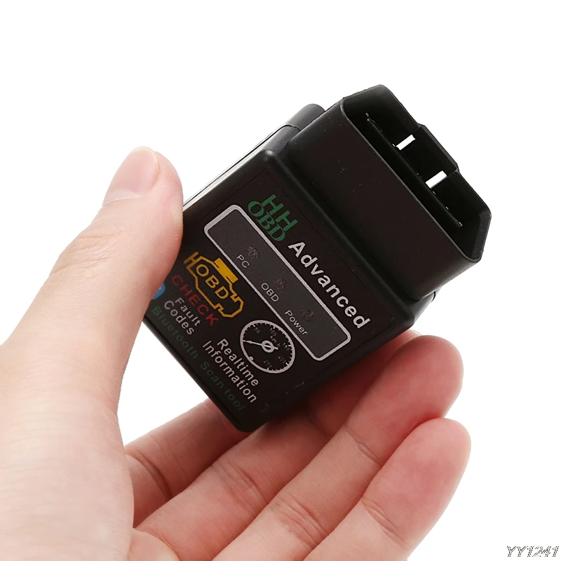 Автомобильный диагностический интерфейс ELM327 V2.1 OBD 2 с Bluetooth для автомобиля сканер