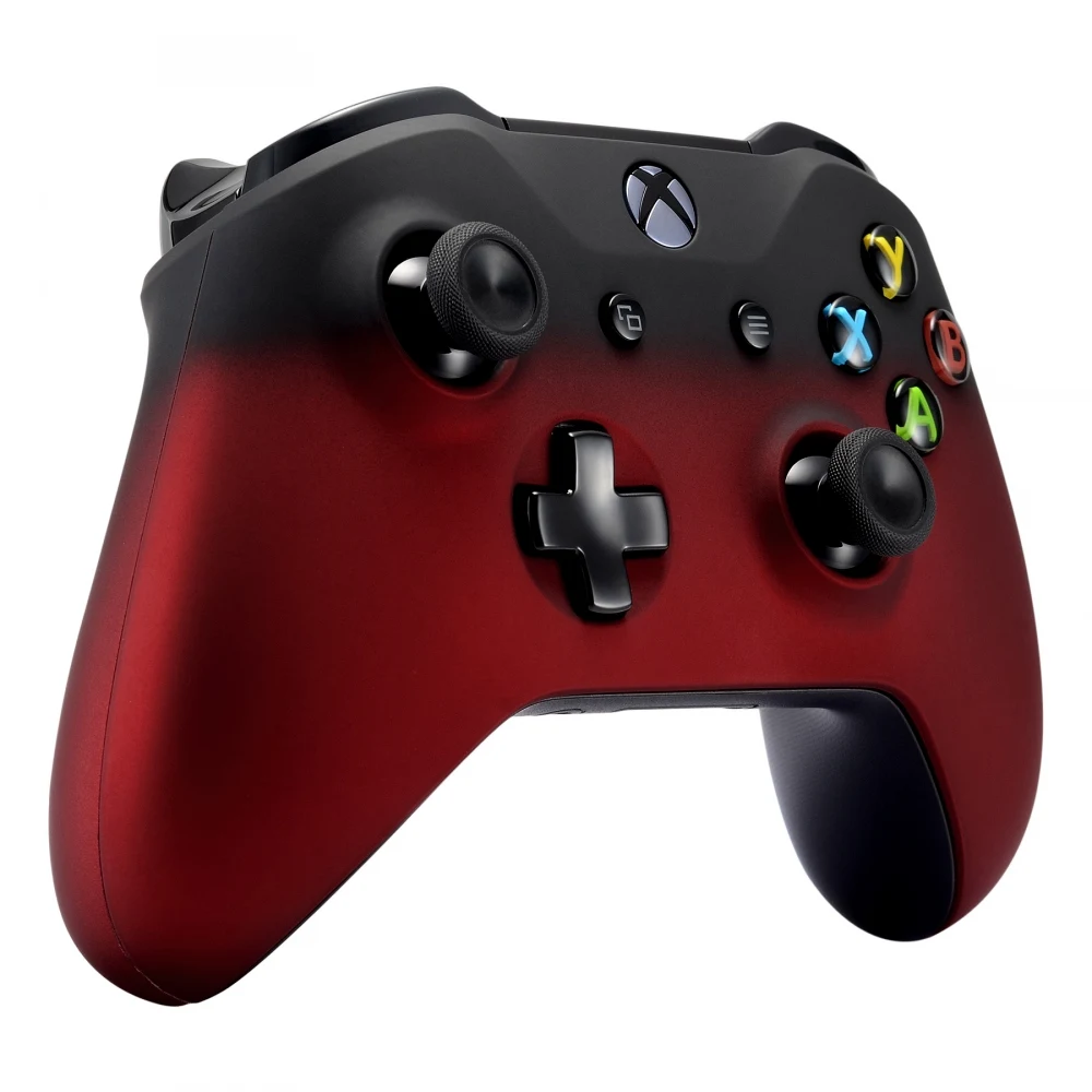 Laterais para Controlador Shell Frente Faceplates Trilhos Xbox One x & One s Sombra Vermelho - Image 5