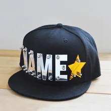 Зеркальные акриловые бейсбольные кепки с буквами, персонализированные хип-хоп бейсбольные кепки, Snapback шляпы, сделанные на заказ 3D зеркальные шляпы с буквами