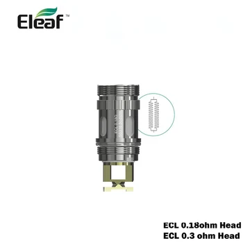 

5pcs/lot Eleaf ECL 0.18ohm 0.3ohm Dual SS316 Coil Head for iJust S ,Lemo 3, iJust 2/iJust 2 mini , MELO III, MELO 2, MELO