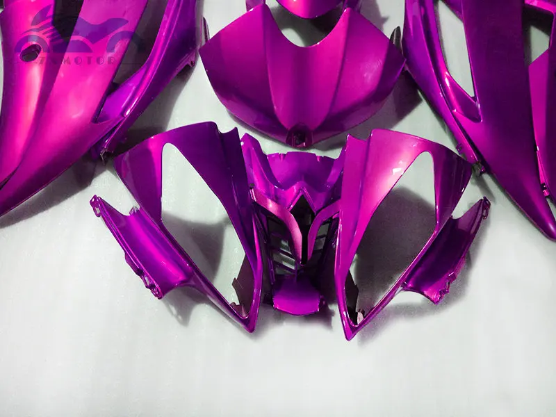 Custom new Injection fairing kit fit for YAMAHA R6 YZFR6 2008- YZF R6 08-15 ABS plastic fairings kit purple parts HT13
