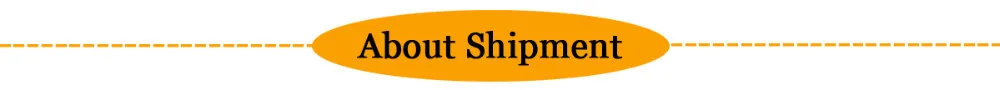 about shipment