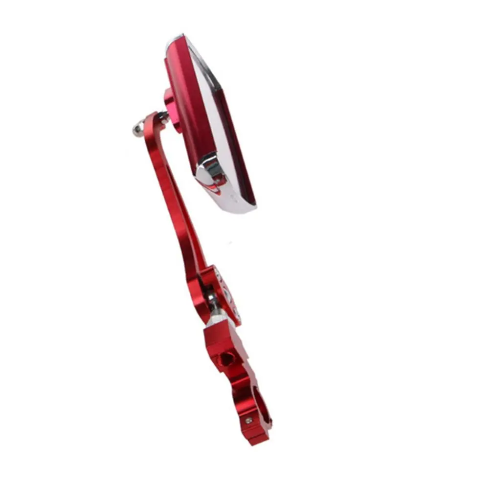Велосипедное Зеркало заднего вида для велосипеда, руль гибкого безопасного заднего вида - Цвет: red