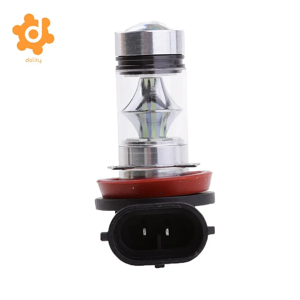 Baoblaze 2 Pieces H11 100W Car Fog Driving Light LED Bulbs High Power Ice Blue