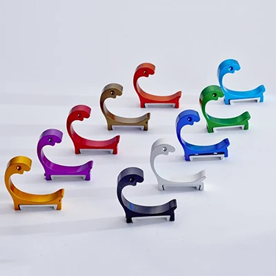 Style 11 10 шт. Карамельный цвет Крючки для халатов Декоративная вешалка для одежды Полотенца Вешалки для пальто Аксессуары для ванной комнаты - Цвет: Style 11