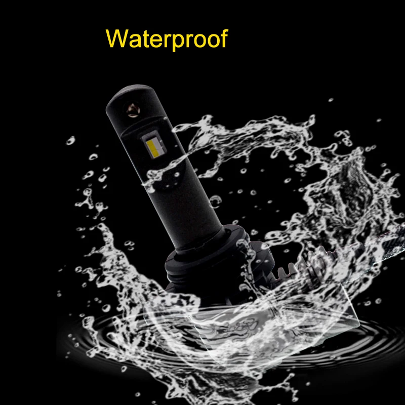 SUKIOTO Mini led H7 Car Headlight 6000k Led H8H9H11 9005HB3 9006HB4 9012 HIR2 H16 70W 10400LM Super Bright Projector Bulb (4)