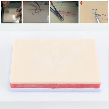 Silikon Suture Trainings Pad Medical Surgical Incision Haut G9W4 Mod Mensch L4C5