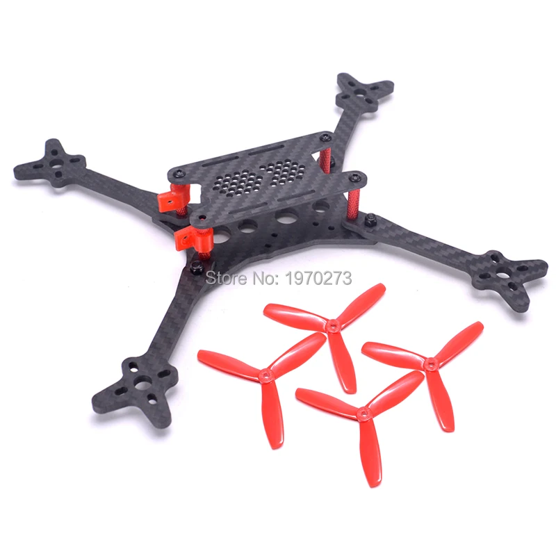 

FLOSS 2 5 inch 215 215mm Carbon Fiber Quadcopter Frame Kit with 4mm arm + 5045 Prop for FPV RC Racing Drone Quadcopter