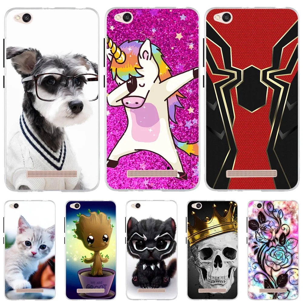 

For Xiaomi Redmi 4A 5A 6A Case Cat Cute Silicone Cover For Coque Xioami Redmi 4A 5A 6A Capa Xiomi Redmi 4A Redmi4a Phone Cases