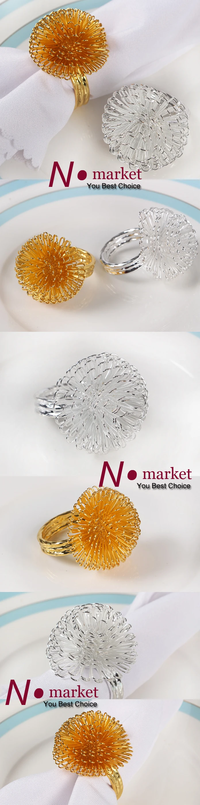 flower napkin holder