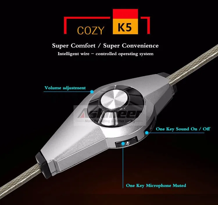 XIBERIA K5 Comfortable USB Over-Ear Pro Gaming Headset for PC with Surround Sound Flexible Microphone (9)