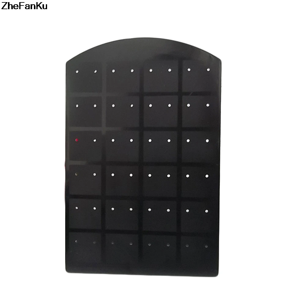 

New 3 Size Fashion Earrings Ear Studs Jewelry Show Plastic Jewelry Display Rack Metal Stand Organizer Holder Christmas