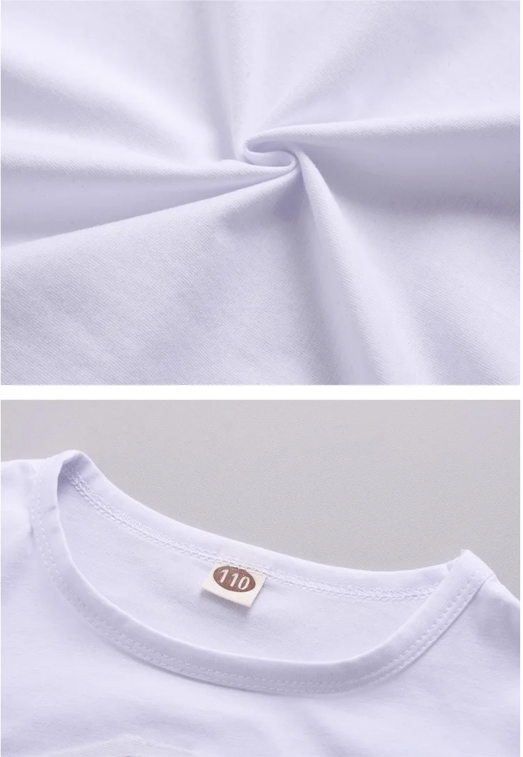VIDMID/детская футболка хлопковая футболка с длинными рукавами и блестками для мальчиков и девочек футболки, детская одежда топы для девочек 7083 01
