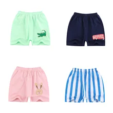 Новые хлопковые детские шорты Летняя одежда Спортивные шорты модные повседневные шорты из хлопка с рисунком для девочек