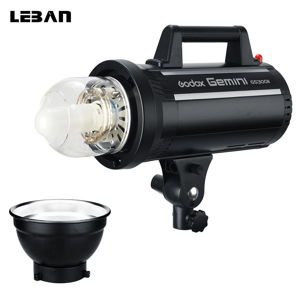 Godox GS300II 300Ws GN58 Bowens Mount Professional Studio Strobe with ...