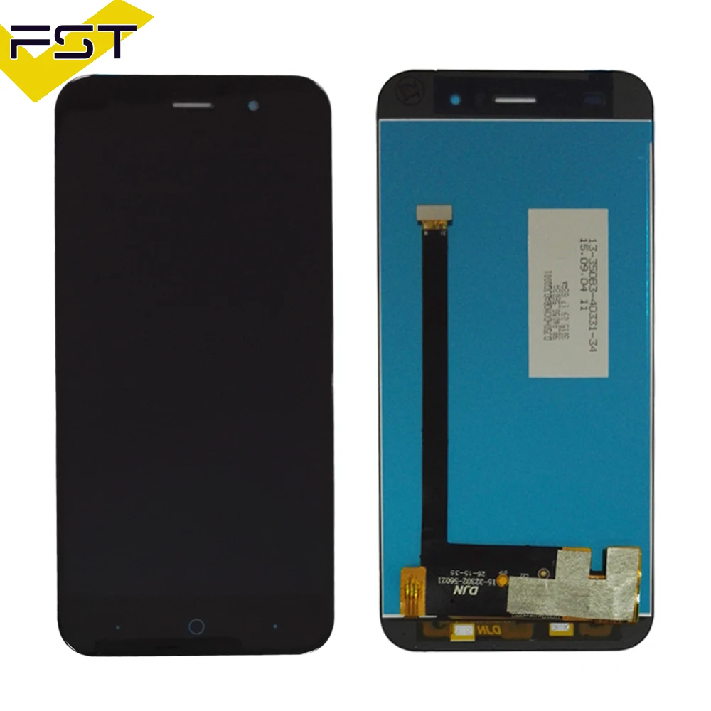ЖК экран 5 0 дюйма для ZTE Blade X7 D6 V6 Z7 T660 T663 кодирующий преобразователь сенсорного