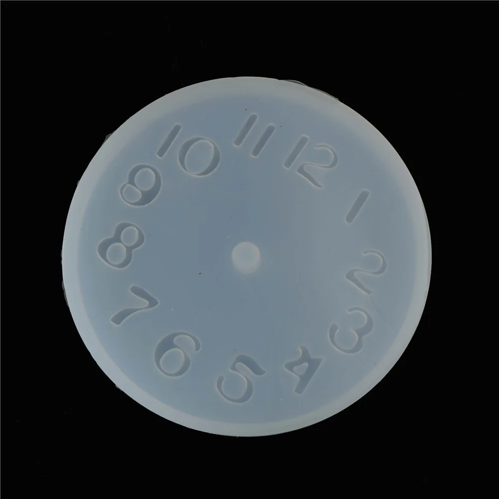 

Silicone Mold Clock For Jewelry 9.8cm Big Size Clock Resin Silicone Mould Handmade Tool DIY Epoxy Resin Molds