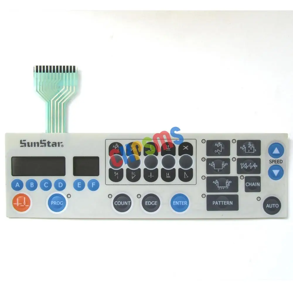 Мембрана панели управления для SUNSTAR KM250